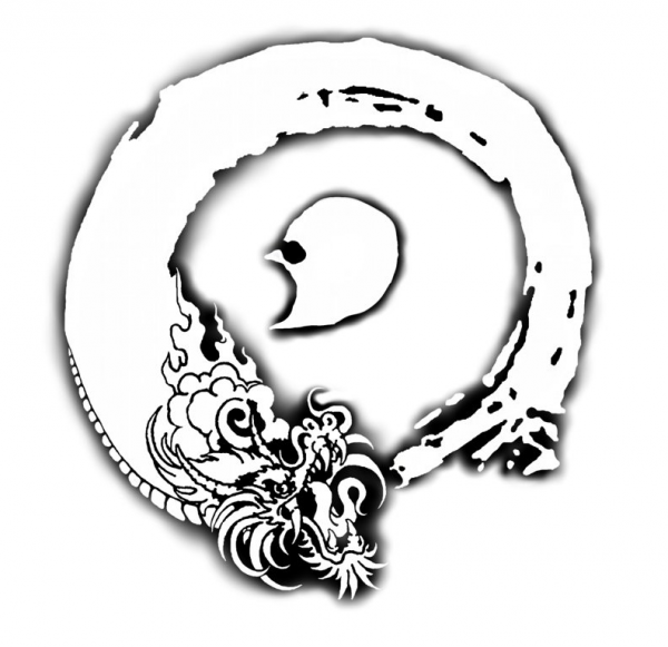 Логотип компании Haku Ryu Aiki Dodjo / Клуб Белый дракон